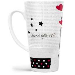 Fotohrnček latte veľký - originálny darček - Photographer